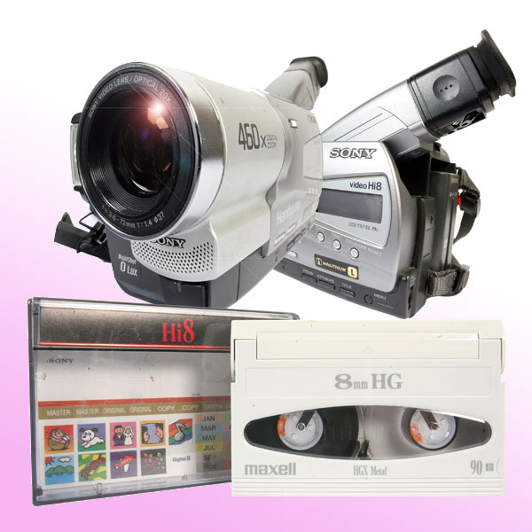 Hi8 Video Tapes