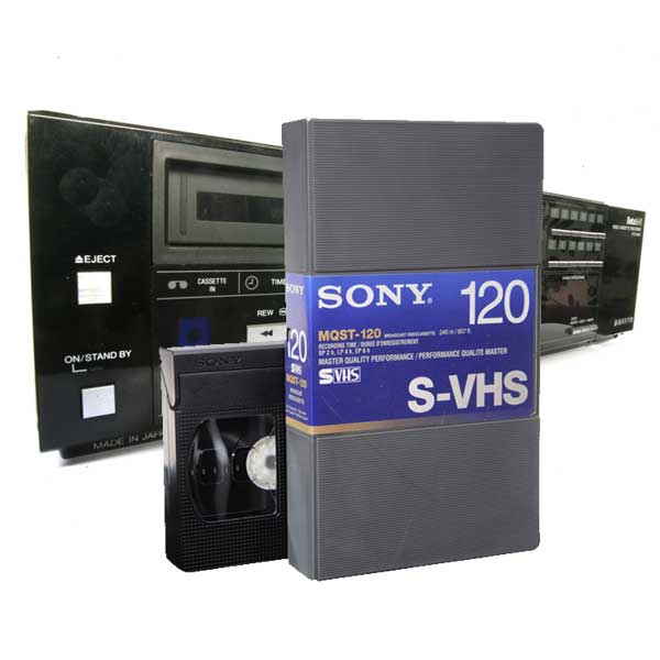 SVHS Video Tapes