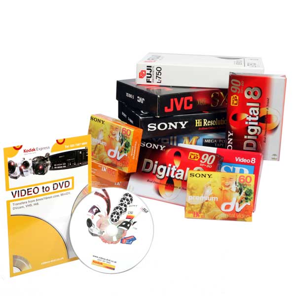 Video Tapes to DVD