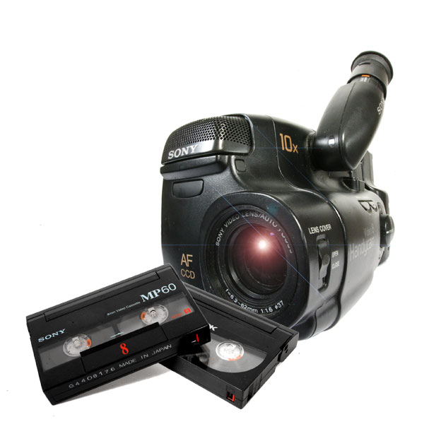 Video 8 Camcorder Tapes